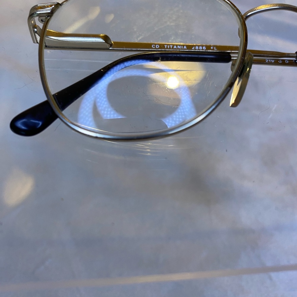 Christian Dior Titanium Vintage Reading Glasses Eyeglass Frames - Picture 2 of 10